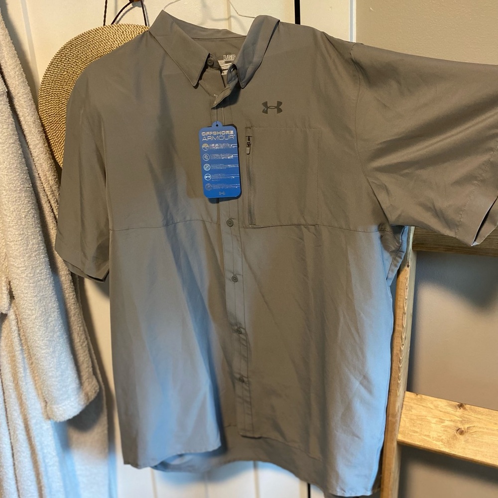 UA mens fishing shirt